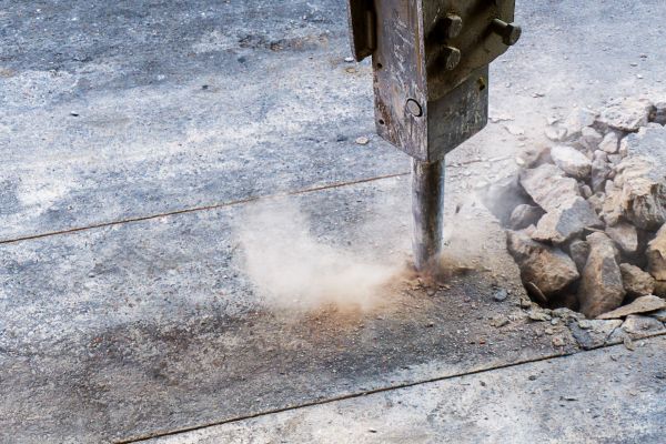 Concrete Patio Removal in Roanoke